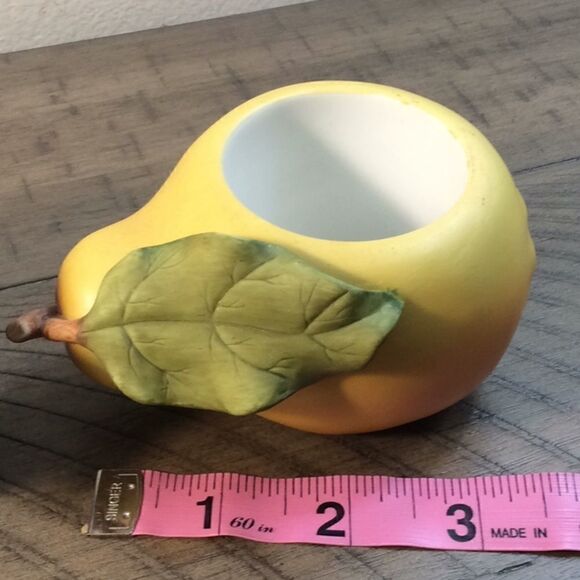 6 Cornucopia tea candleholders grapes ? pear ?pumpkin ? peach ? squash &plum